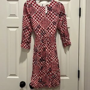 Brooks Brothers Houndstooth floral dress NWT